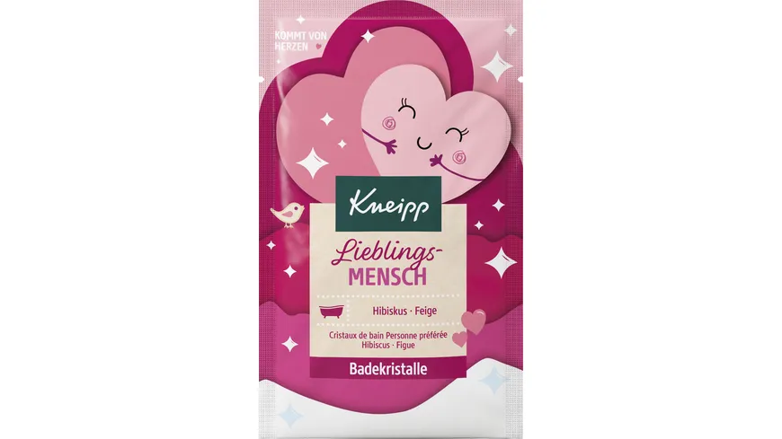 Kneipp Lieblingsmensch Hibiskus-Feige Badekristalle 60 g