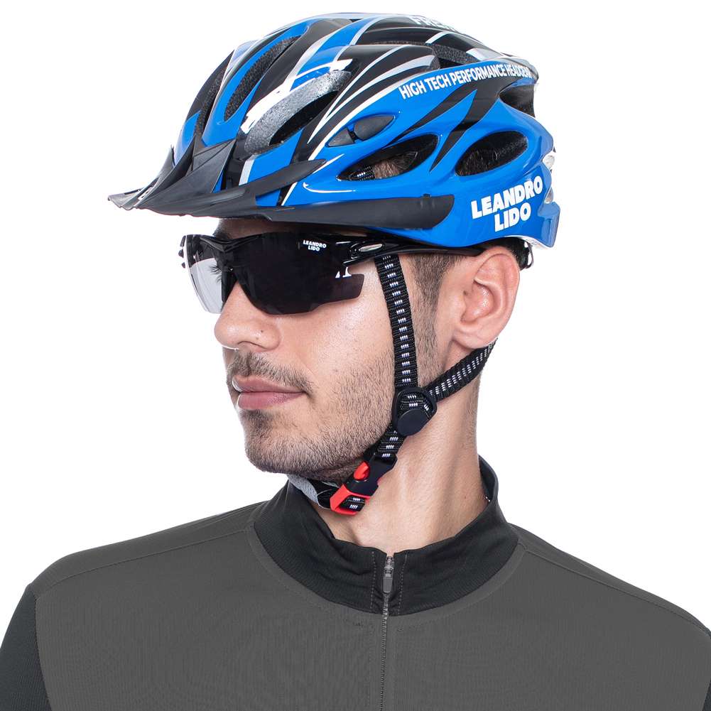 LEANDRO LIDO Freno High Tech Performance Radsport Fahrrad Helm blau
