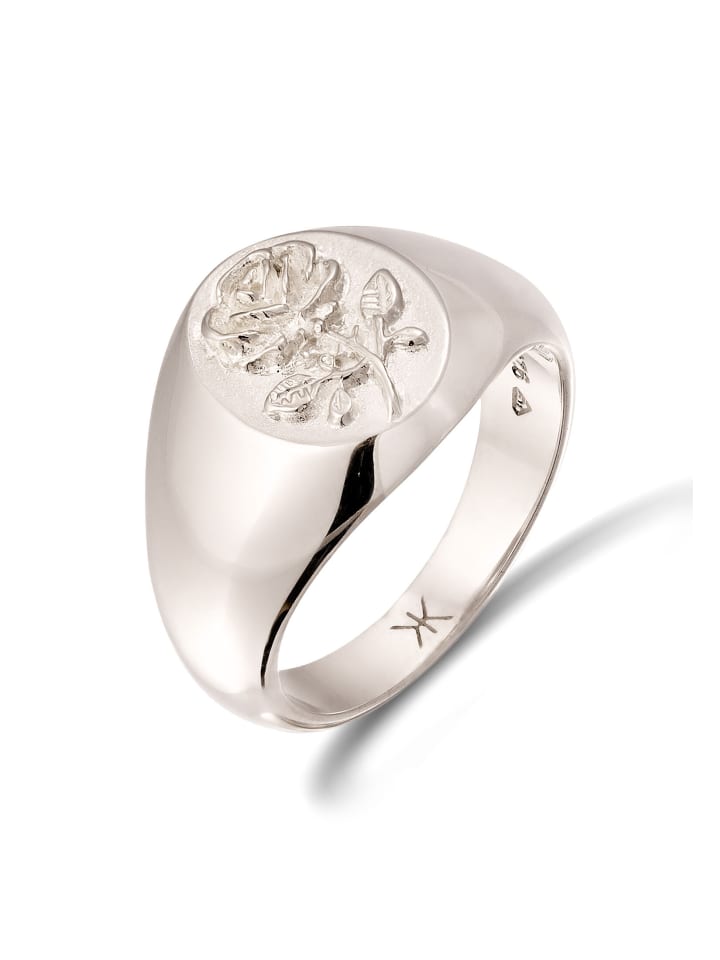 KUZZOI Ring 925 Sterling Silber in Silber günstig kaufen