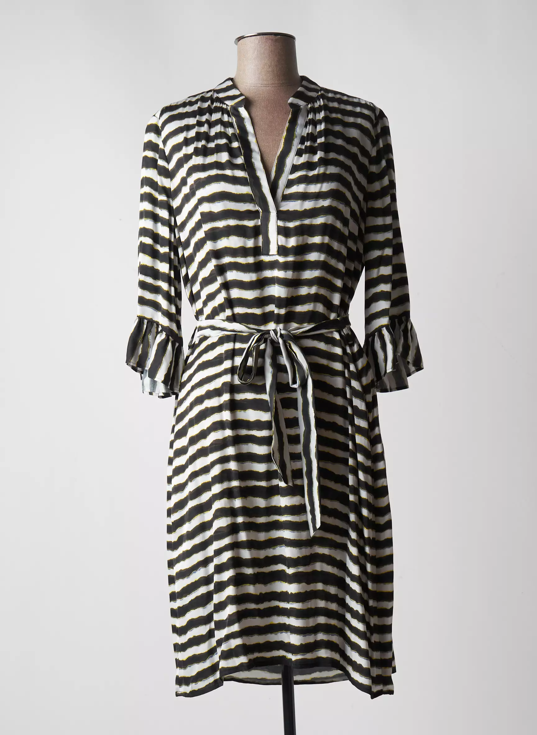 Marc Aurel Robes Mi Longues Femme couleur noir