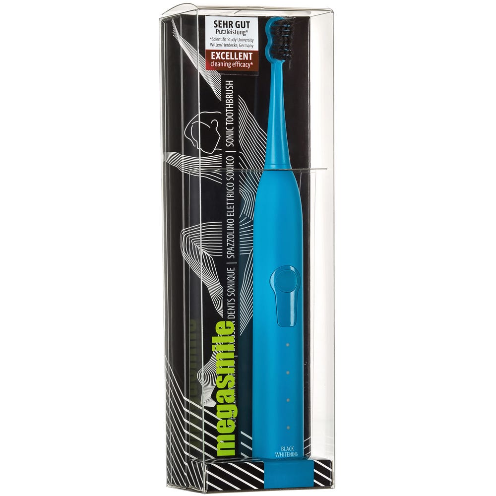 Megasmile Sonic Black Pacific Blue Zahnbürste