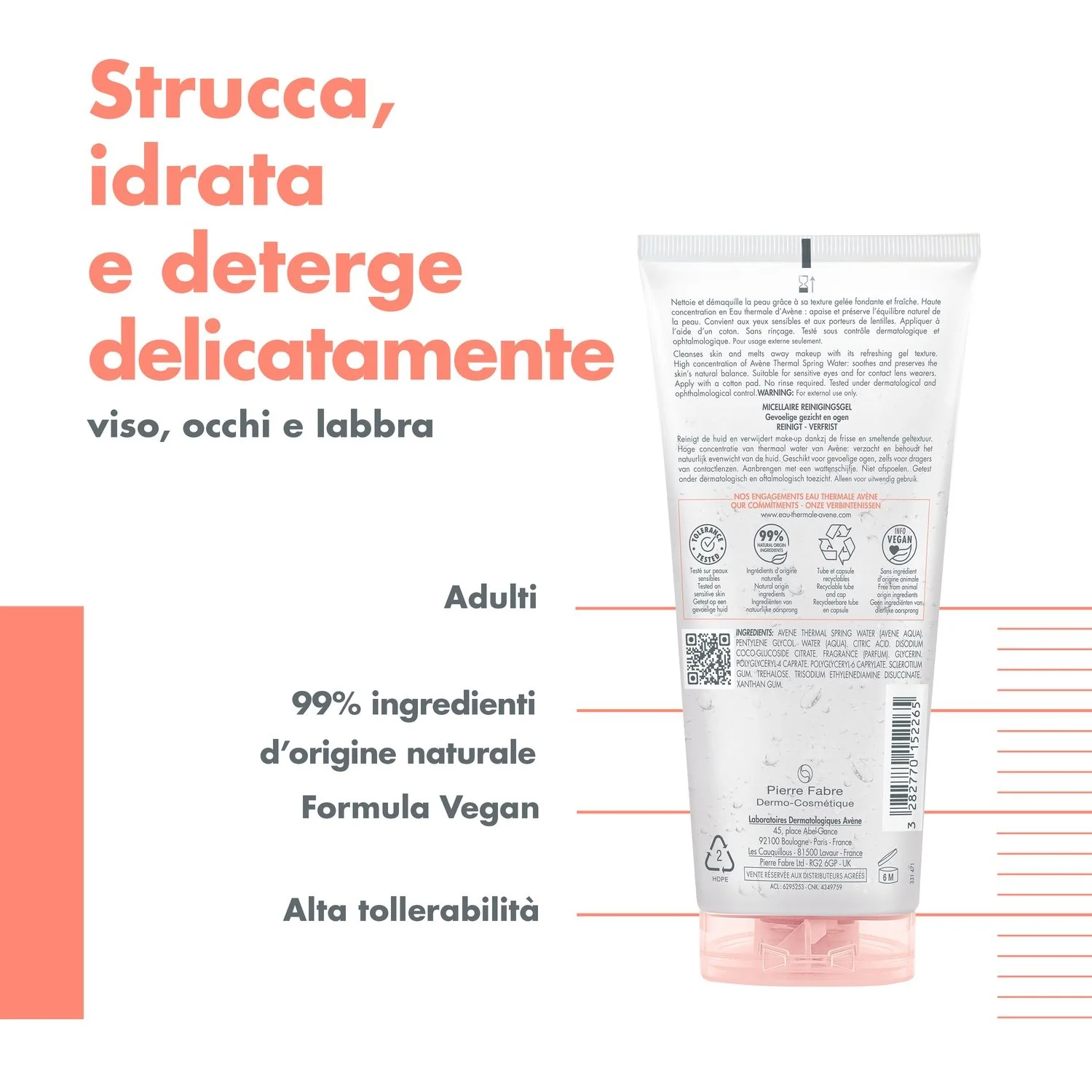 Les Essentiels Micellar Cleansing Gel - Τζελ Καθαρισμού Προσώπου