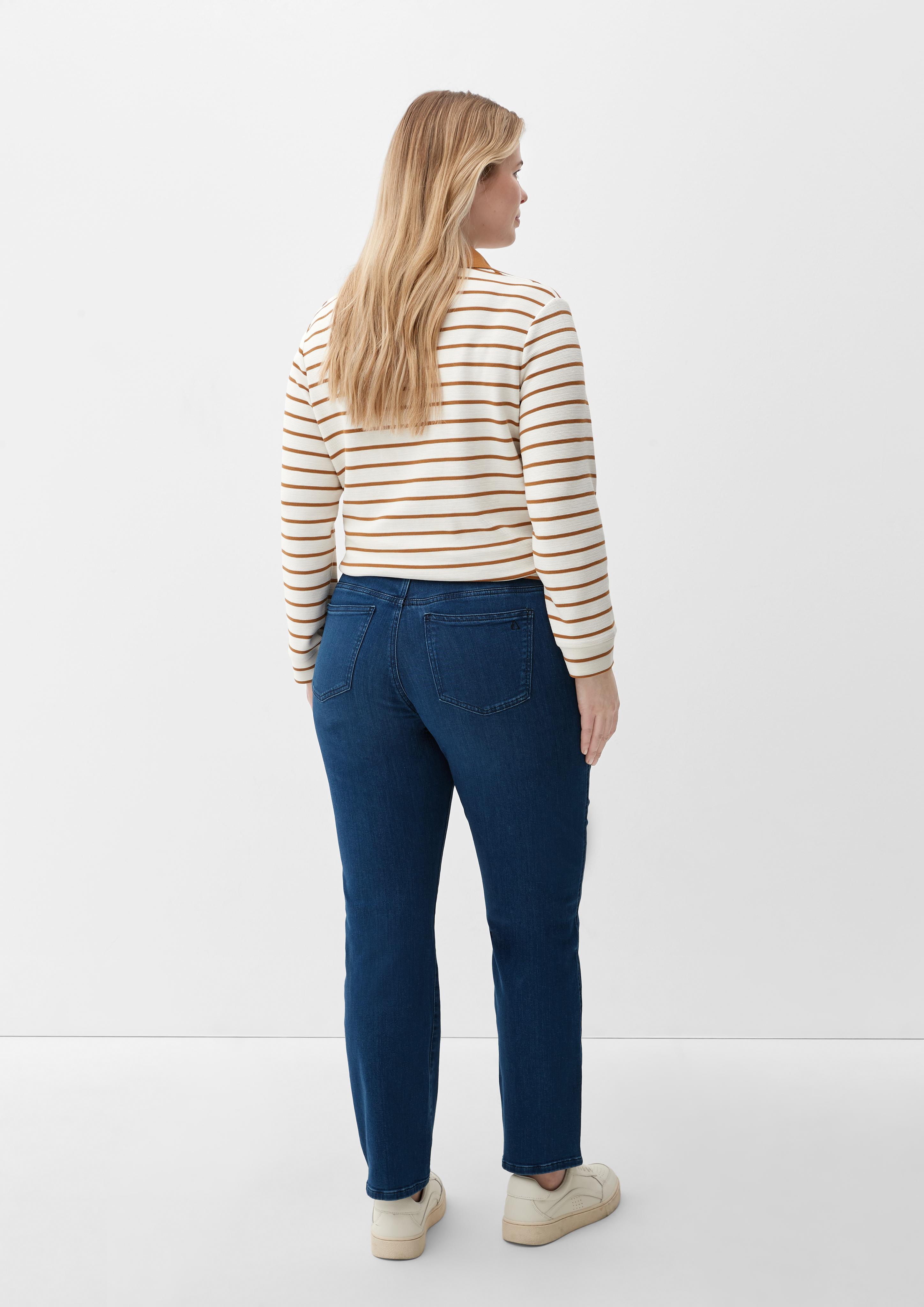 Jeans / Slim Fit / Mid Rise / Slim Leg / doppelter Bund  2129658-56Z5