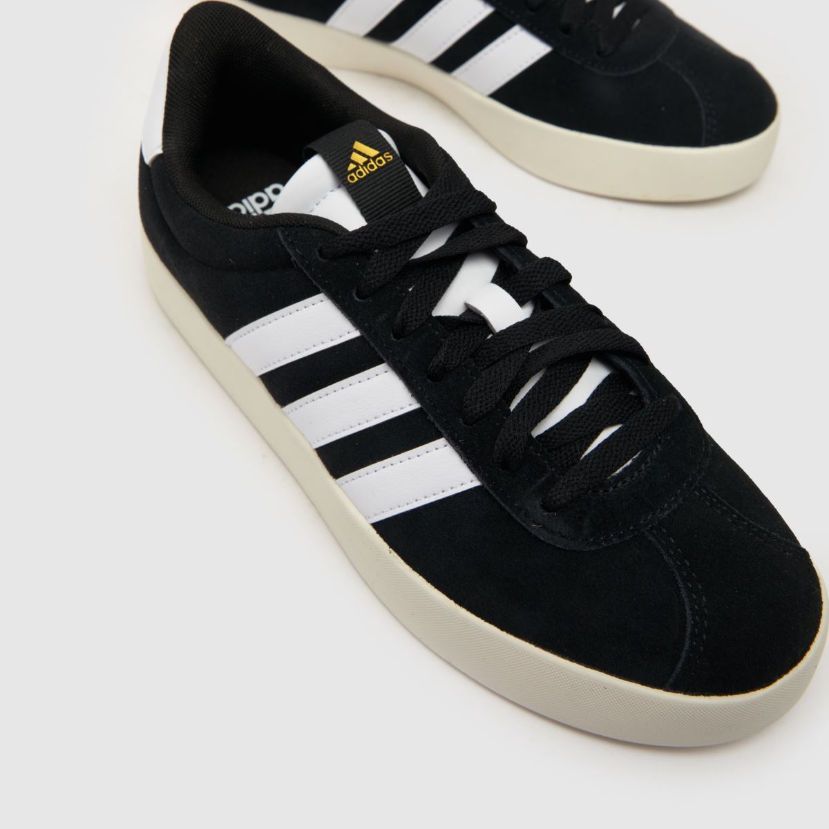 adidas VL COURT 3.0 cipők fekete-fehérben