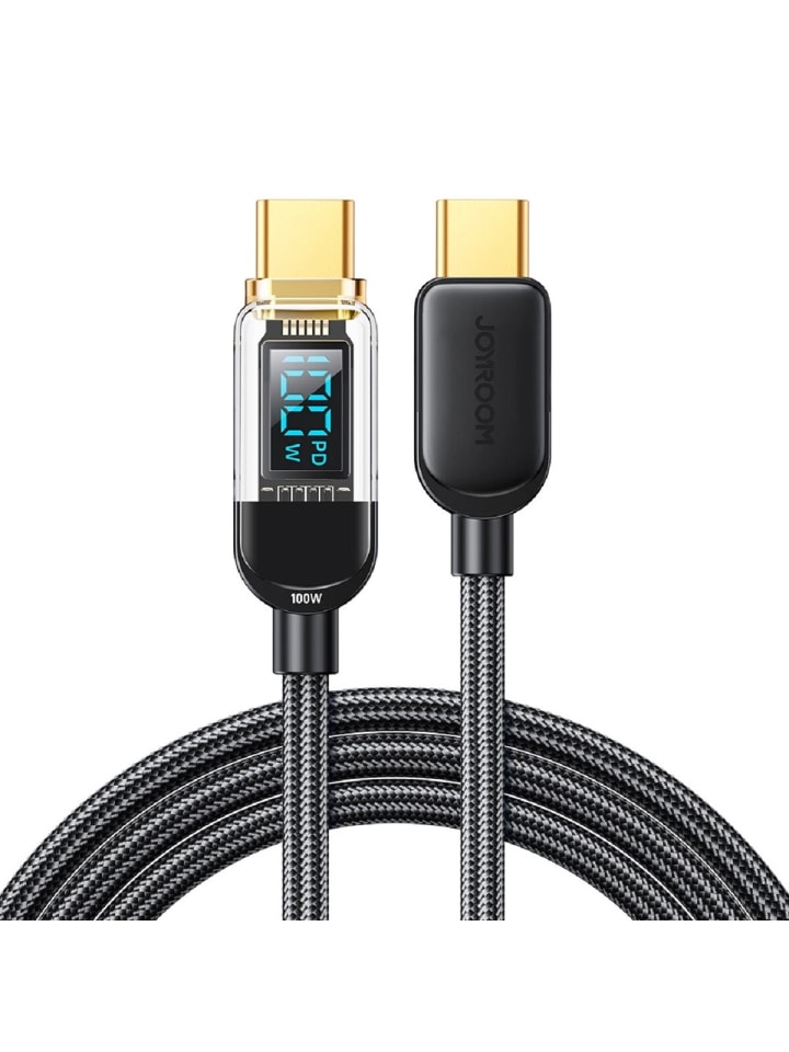 COFI 1453 Smartphone Kabel Ladekabel Datenkabel 100W USB-C auf USB-C Kabel 1,2m in Schwarz günstig kaufen 1200