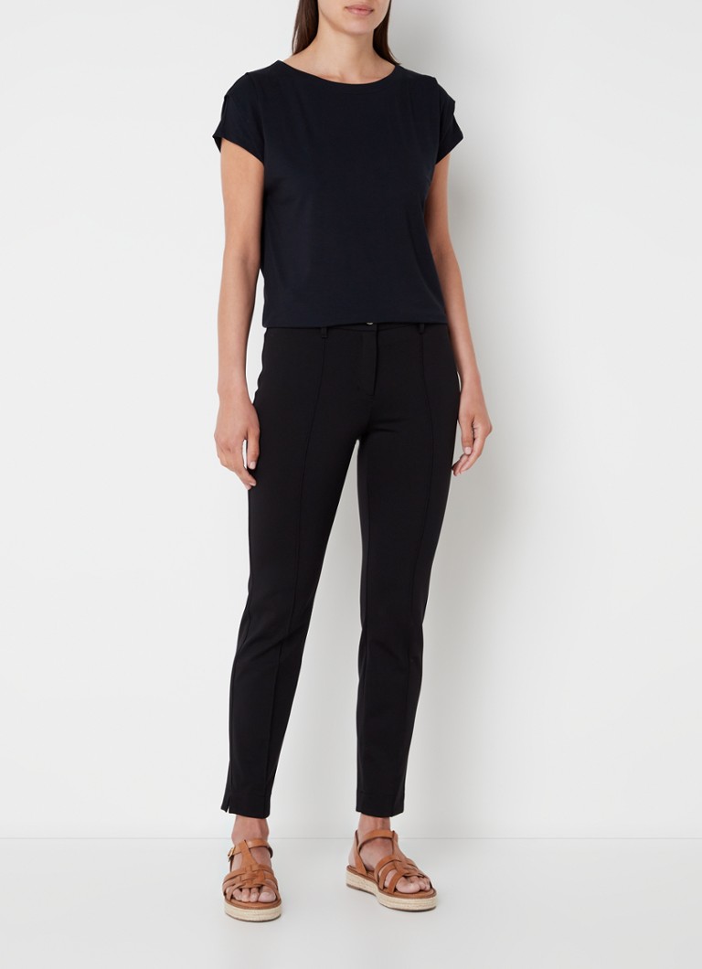 Pantaloni skinny a vita media di Gerry Weber con cuciture decorative.