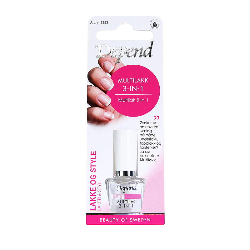 Depend Depend multilakk 8 ml All in one