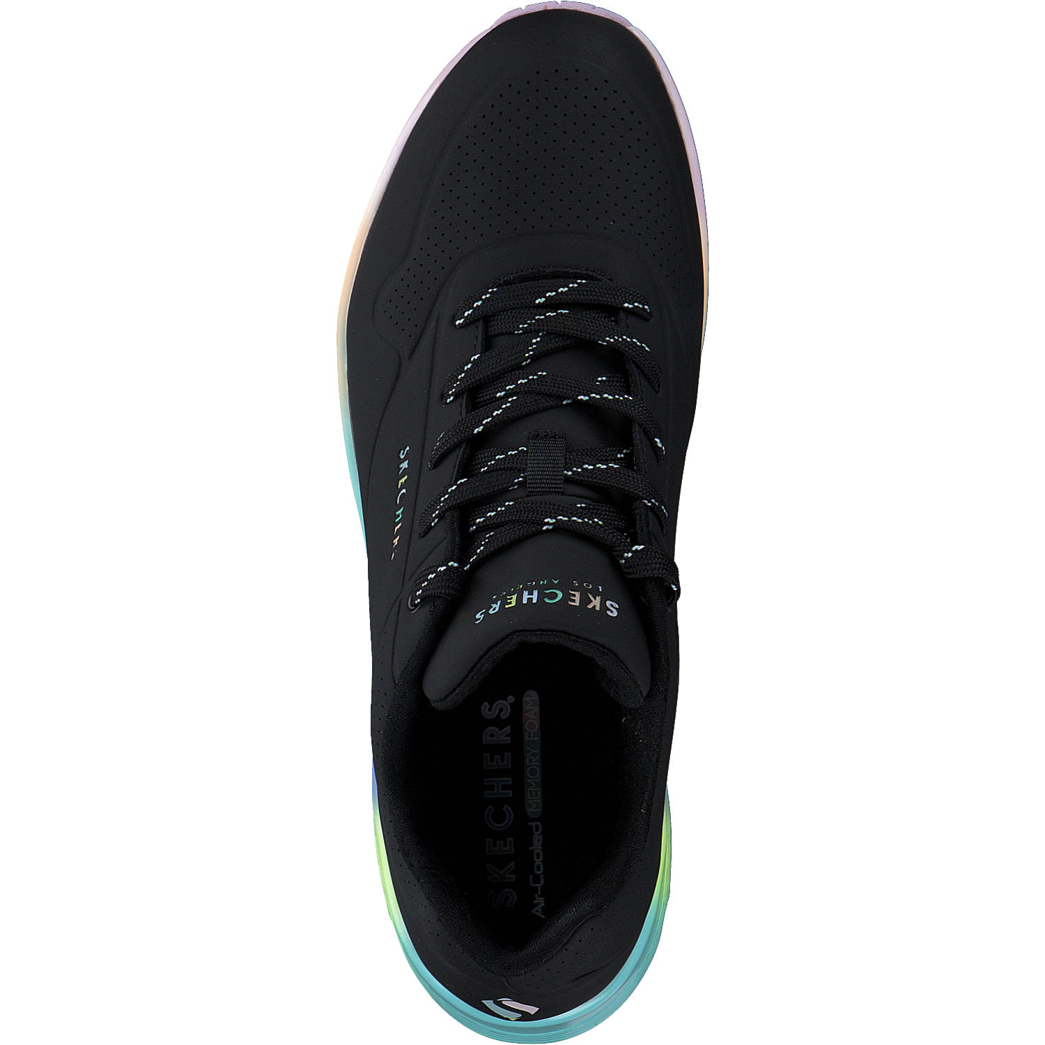Skechers 155134, Schnürschuhe, Damen, Schwarz