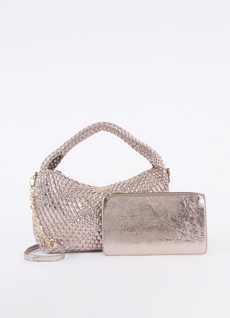 Borsa a tracolla Dune London Deliberate con pochette removibile.