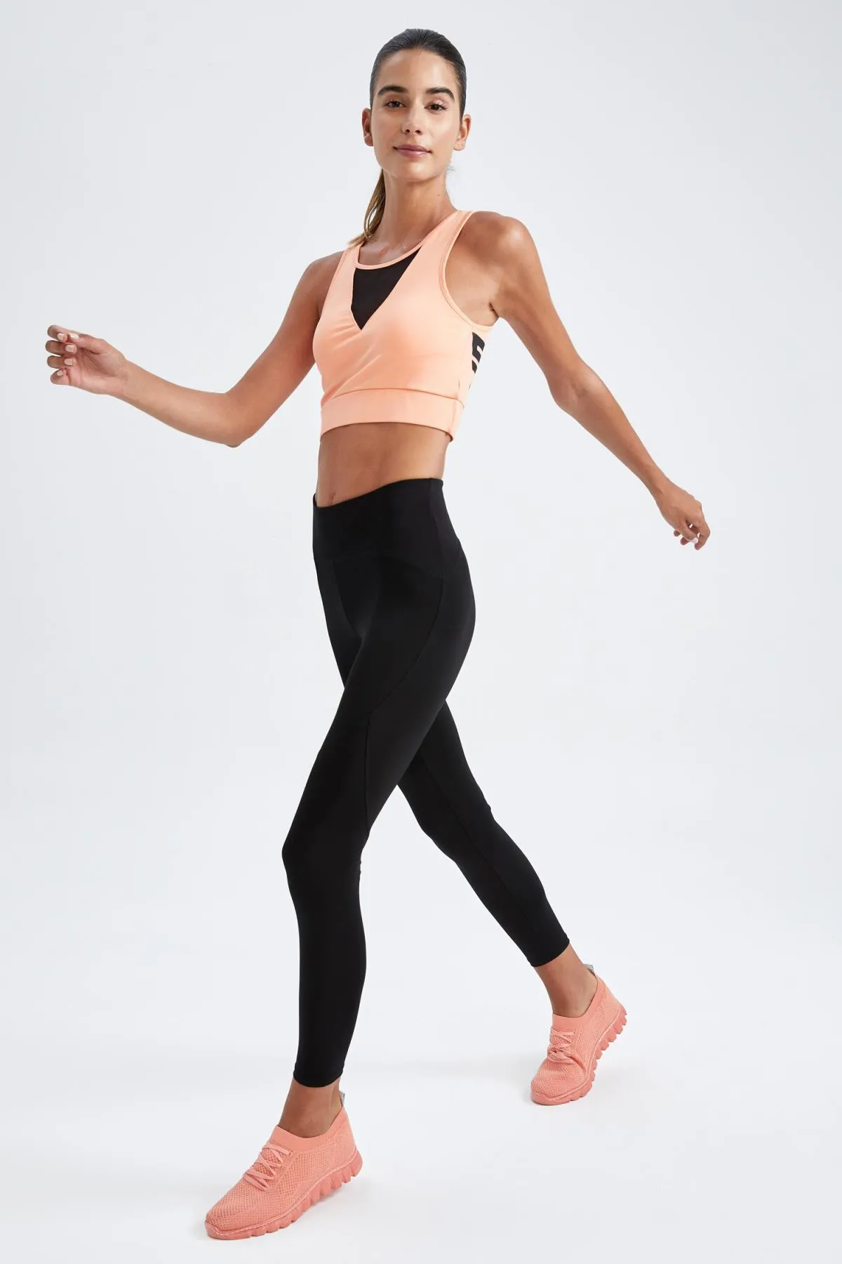 DeFacto  Fit Waist Wrap Athlete Leggings aus schwerem Stoff Z0817az22au