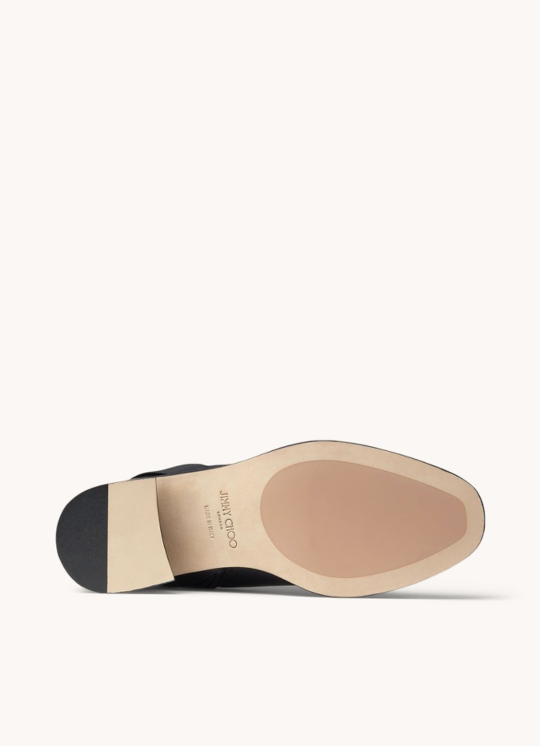 Jimmy Choo  Diantha enkellaarsje van kalfsleer