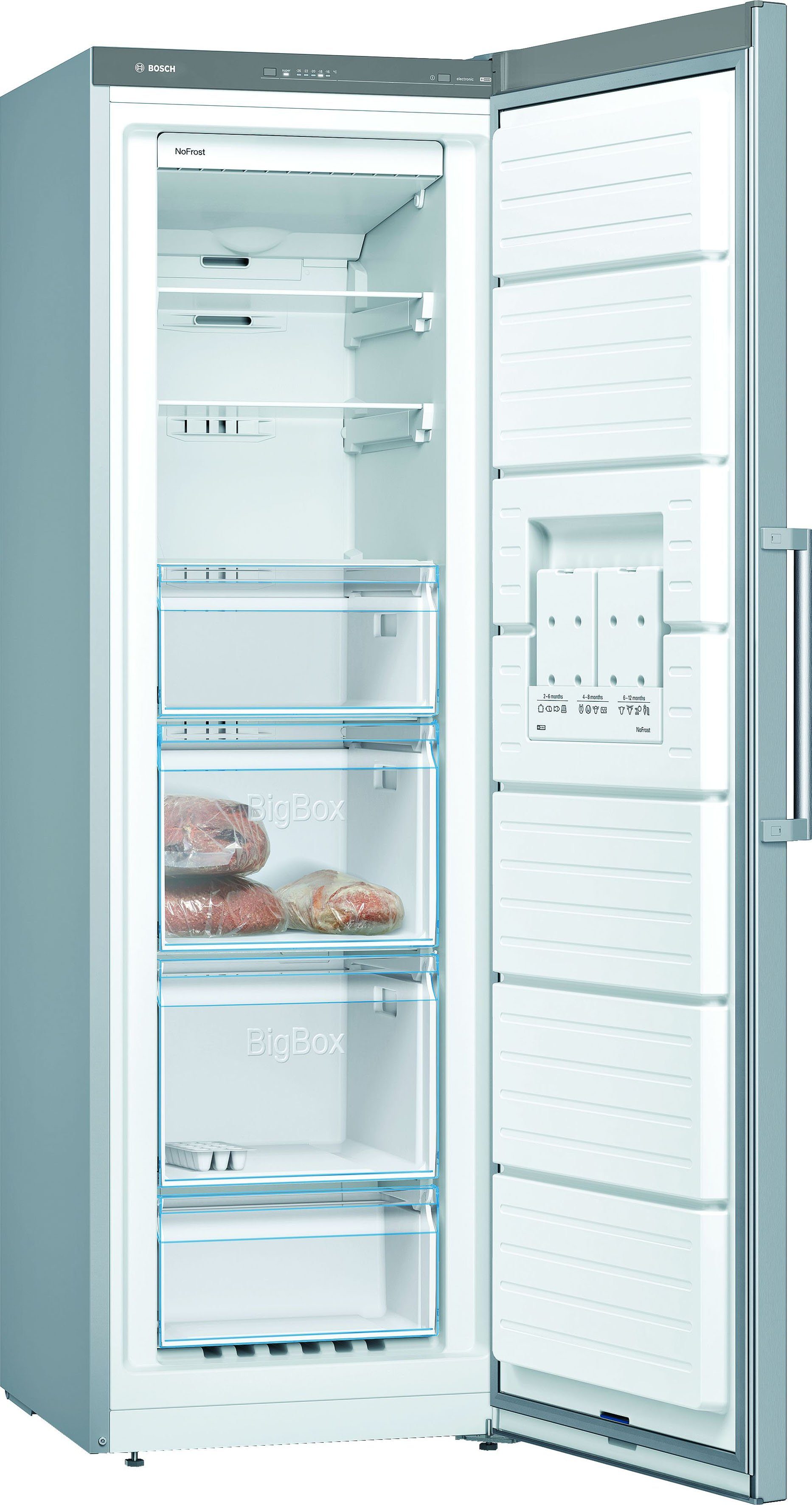 BOSCH European Side-by-Side KAN95VLEP, 186 cm hoch, 120 cm breit