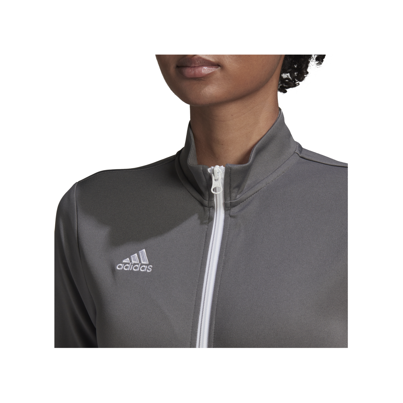 adidas Entrada 22 TK Trainingsjacke Damen Grau