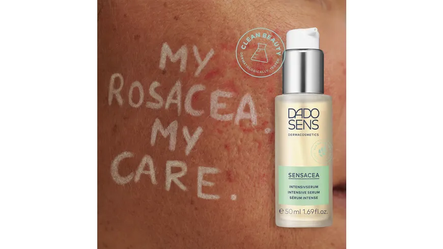 DADO SENS SENSACEA Intensivserum - bei hypersensibler Haut & Couperose 50 ml