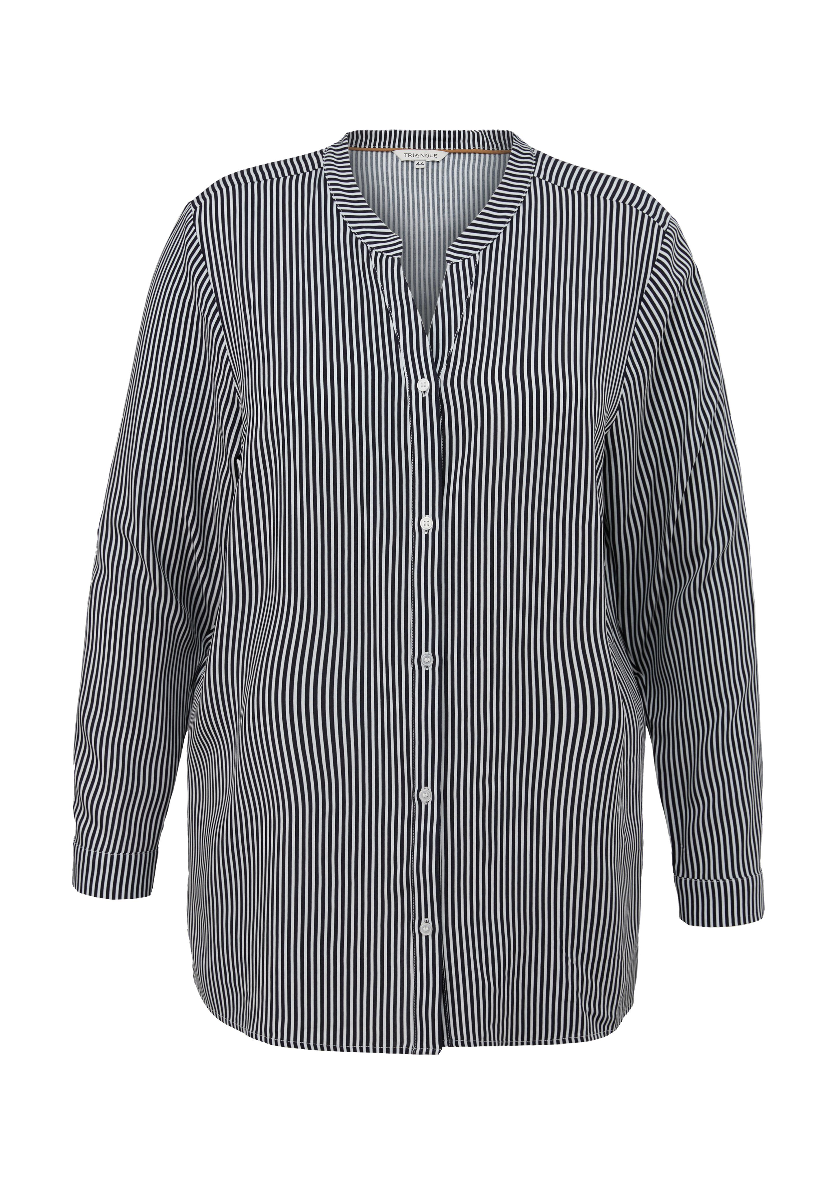 Viskosebluse mit Tunika-Ausschnitt  2136039-59G1