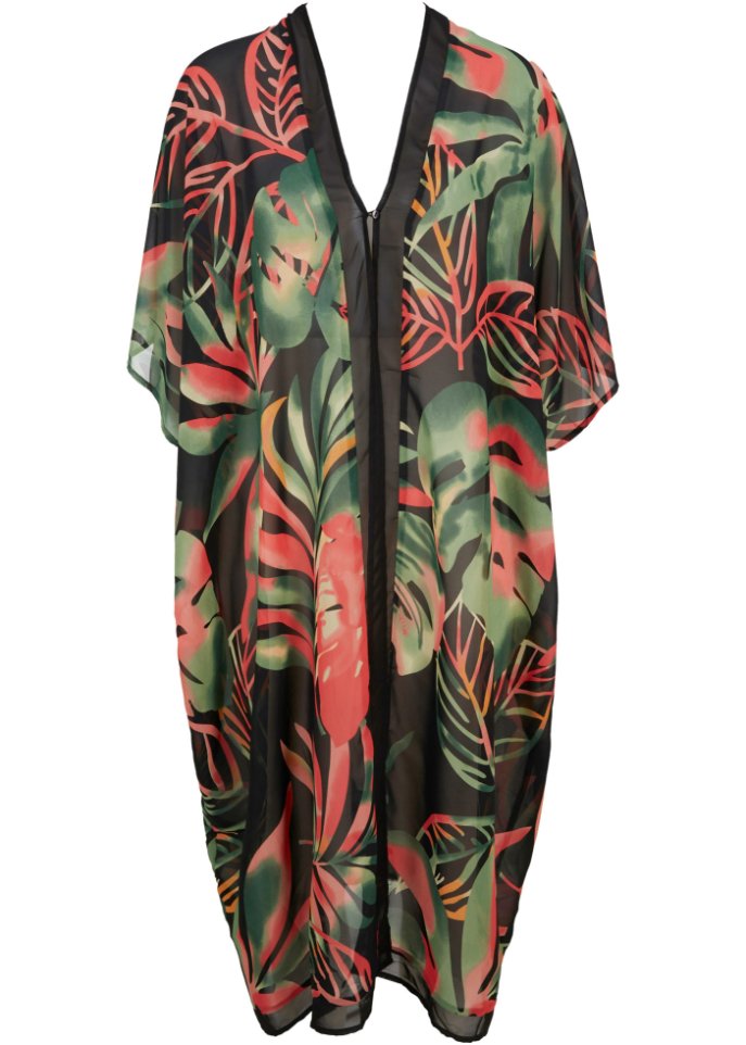 Strand Kaftan-Kleid aus recyceltem Polyester