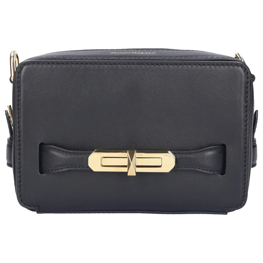 Alexander McQueen - Handtasche THE MYTH Kalbsleder - schwarz