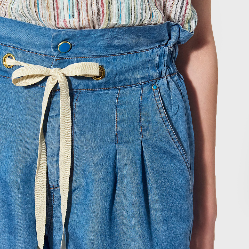 TULIP  Short régular denim Femme
