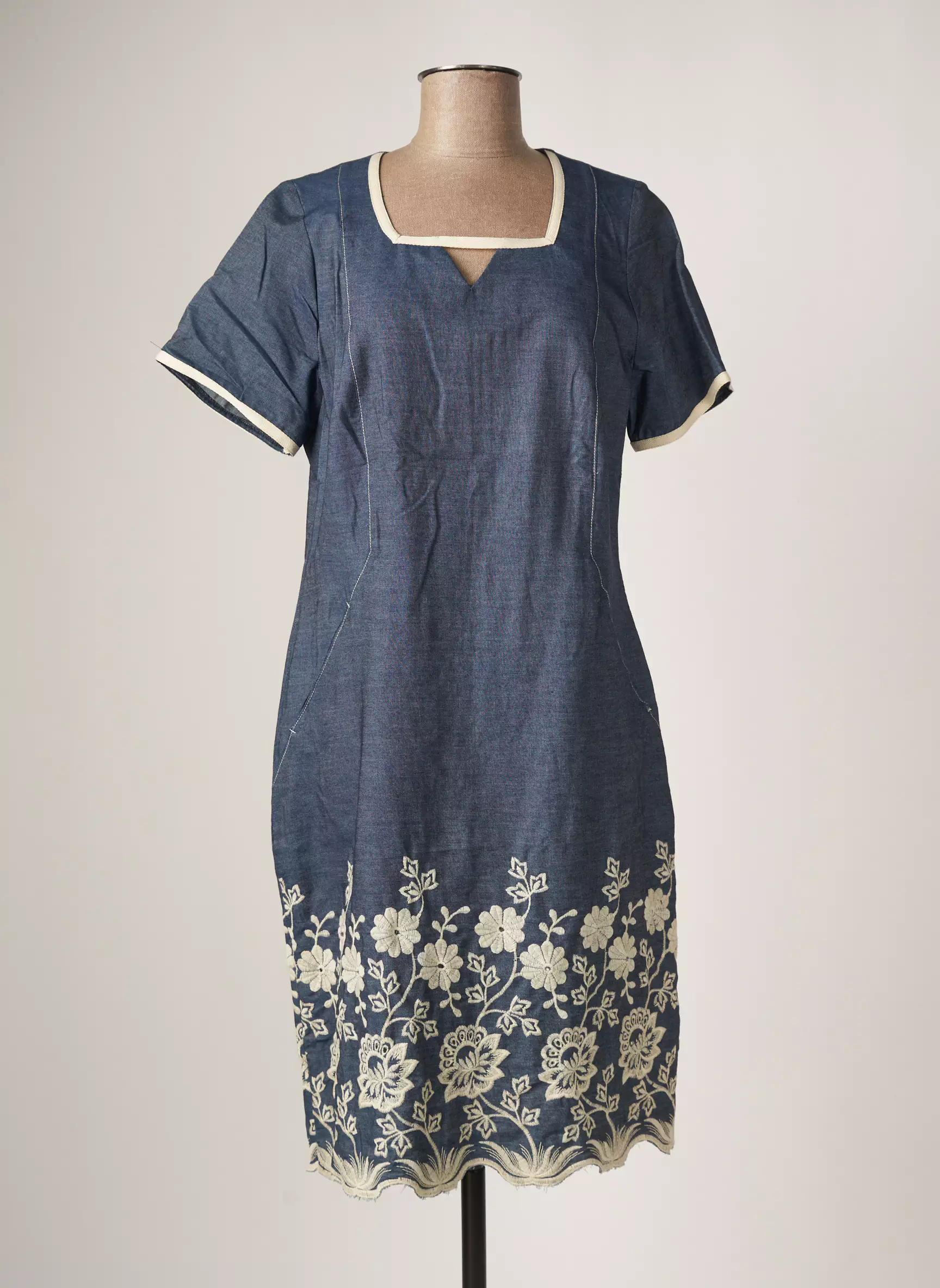 Guy Dubouis Robes Mi Longues Femme couleur bleu
