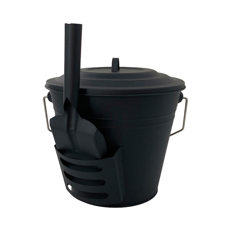 1-2-3 Fire Askebøtte 12 l m/lokk og spade