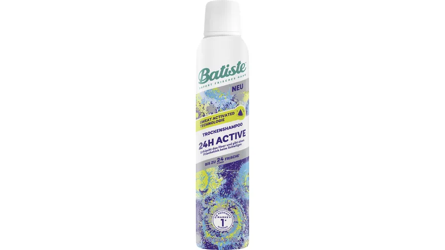 Batiste 24h Active Trockenshampoo 200 ml