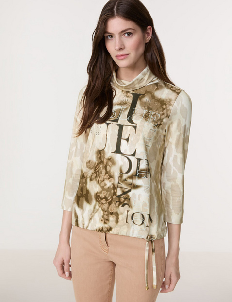 3/ 4 Arm Shirt mit Tunnelband