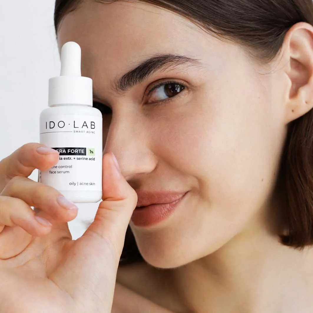 Ido Lab Clera Forte serumas riebiai ir į spuogus linkusiai odai 30 ml