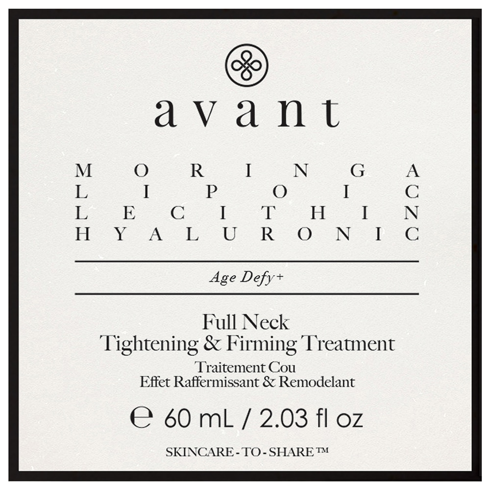 Avant Skincare Traitement Cou Effet Raffermissant & Remodelant Cou, Menton & Décolleté
