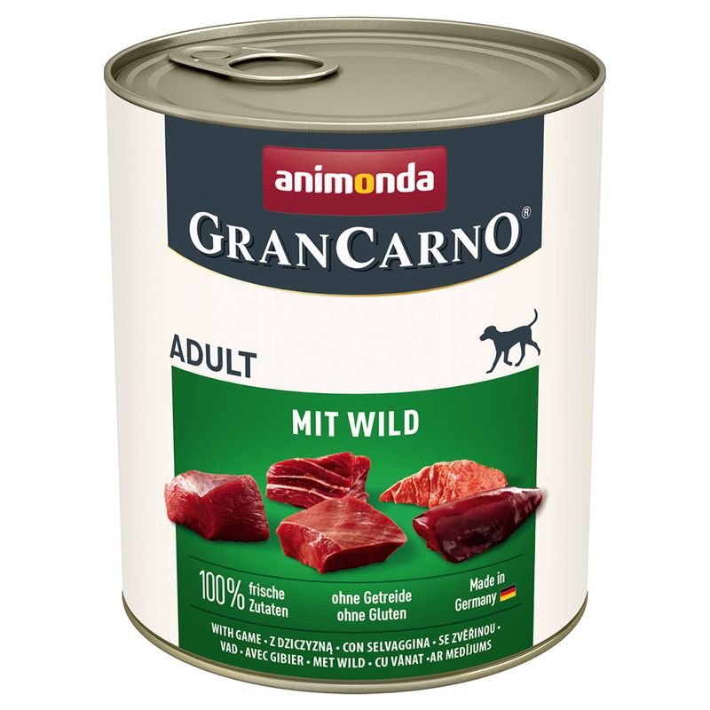 animonda GranCarno 800g x 24 - Sparpaket zu TOP-Preisen | bitiba