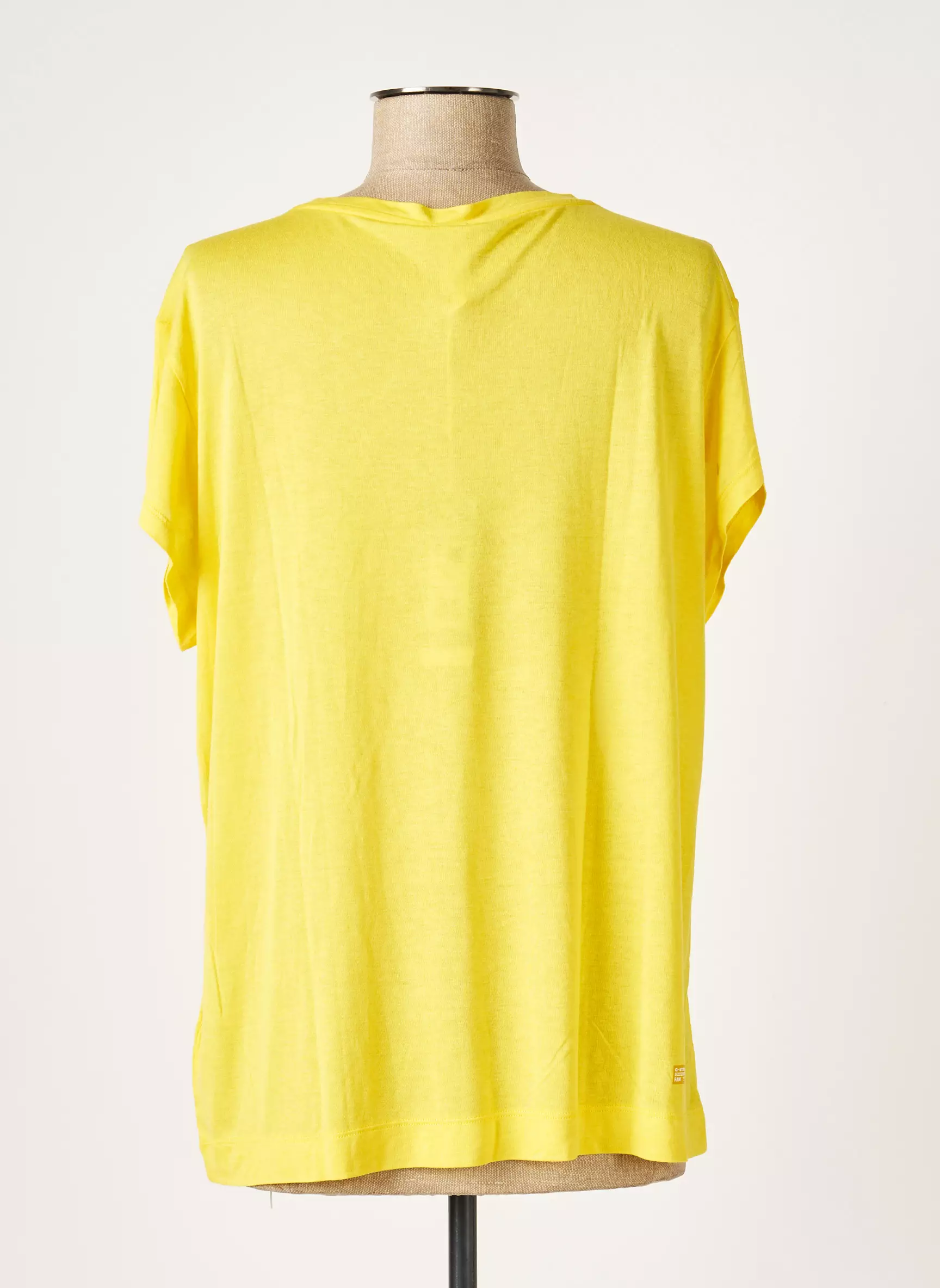 G Star Tshirts Femme couleur jaune