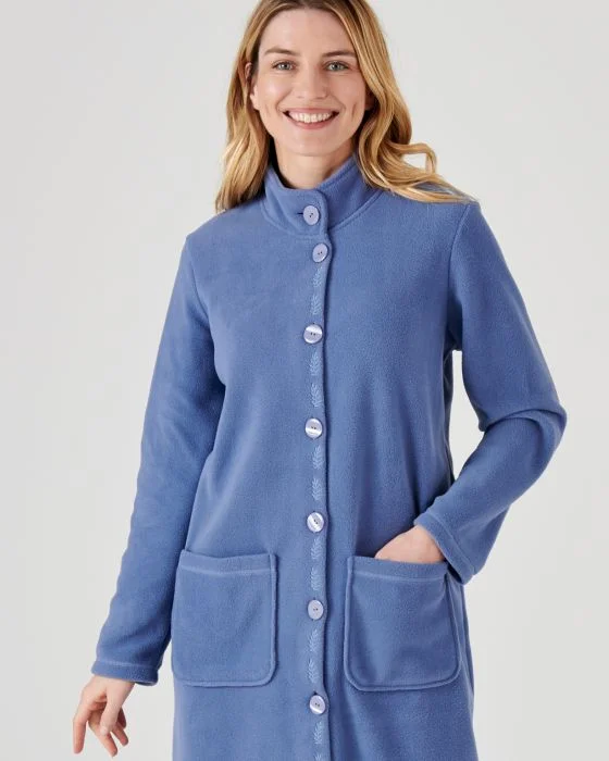 Robe de chambre maille polaire Thermolactyl, manches longues
