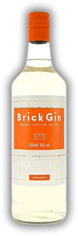 Brick Gin 1,0 Liter Brick Gin 1,0 Liter Brick Straight Organic Distilled Dry Gin - Mit dem typischen Charakter von Kubeben-Pfeffer. 1	 Liter - Vol 40%