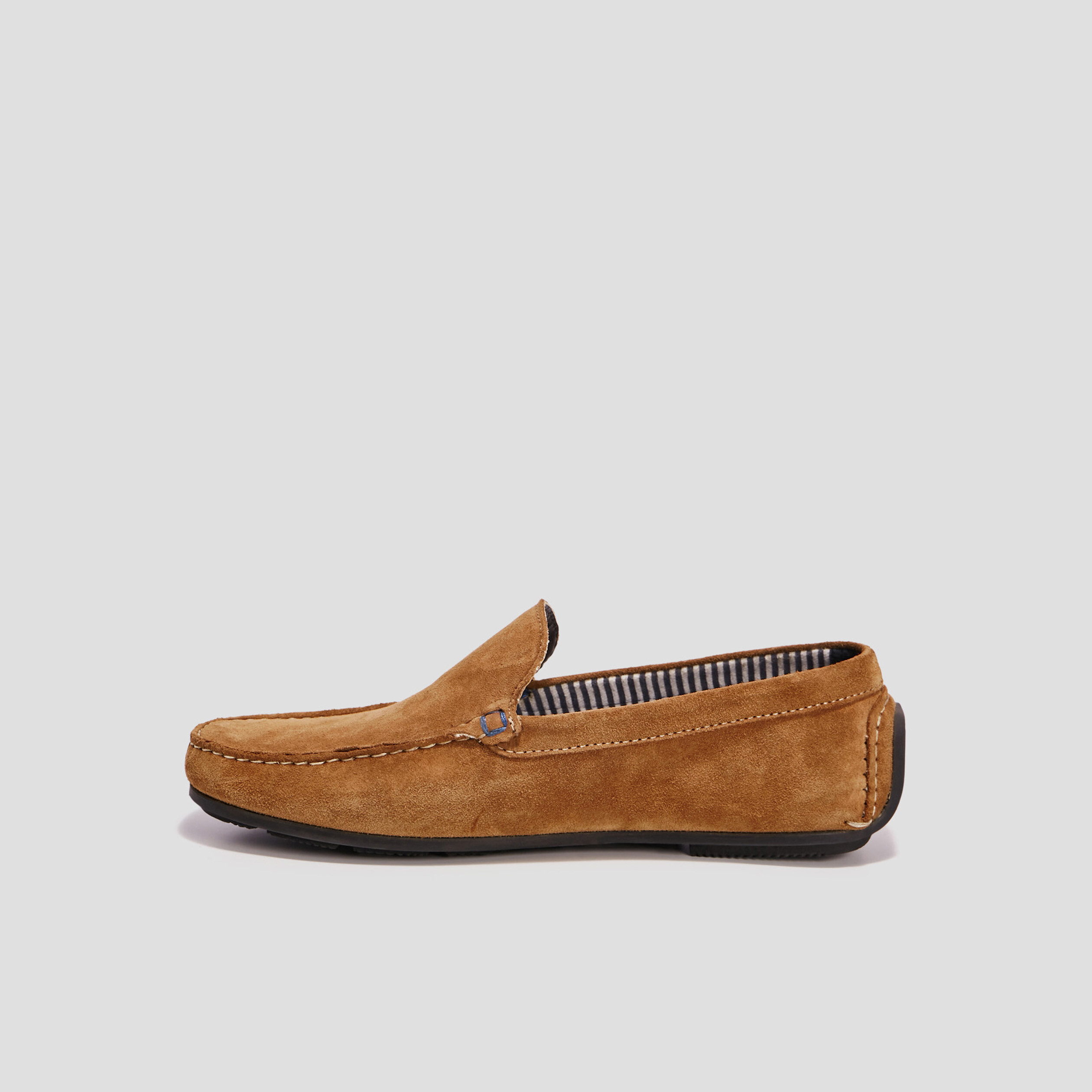 Mocassins en cuir sable homme | La Halle