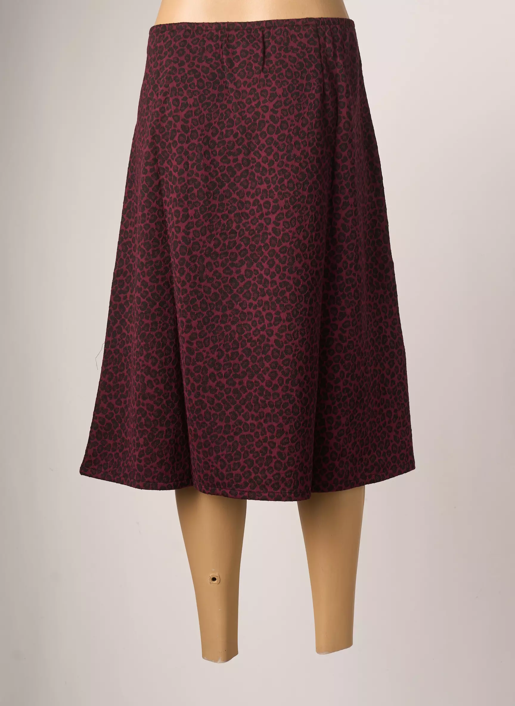 Damart Jupes Mi Longues Femme couleur rouge