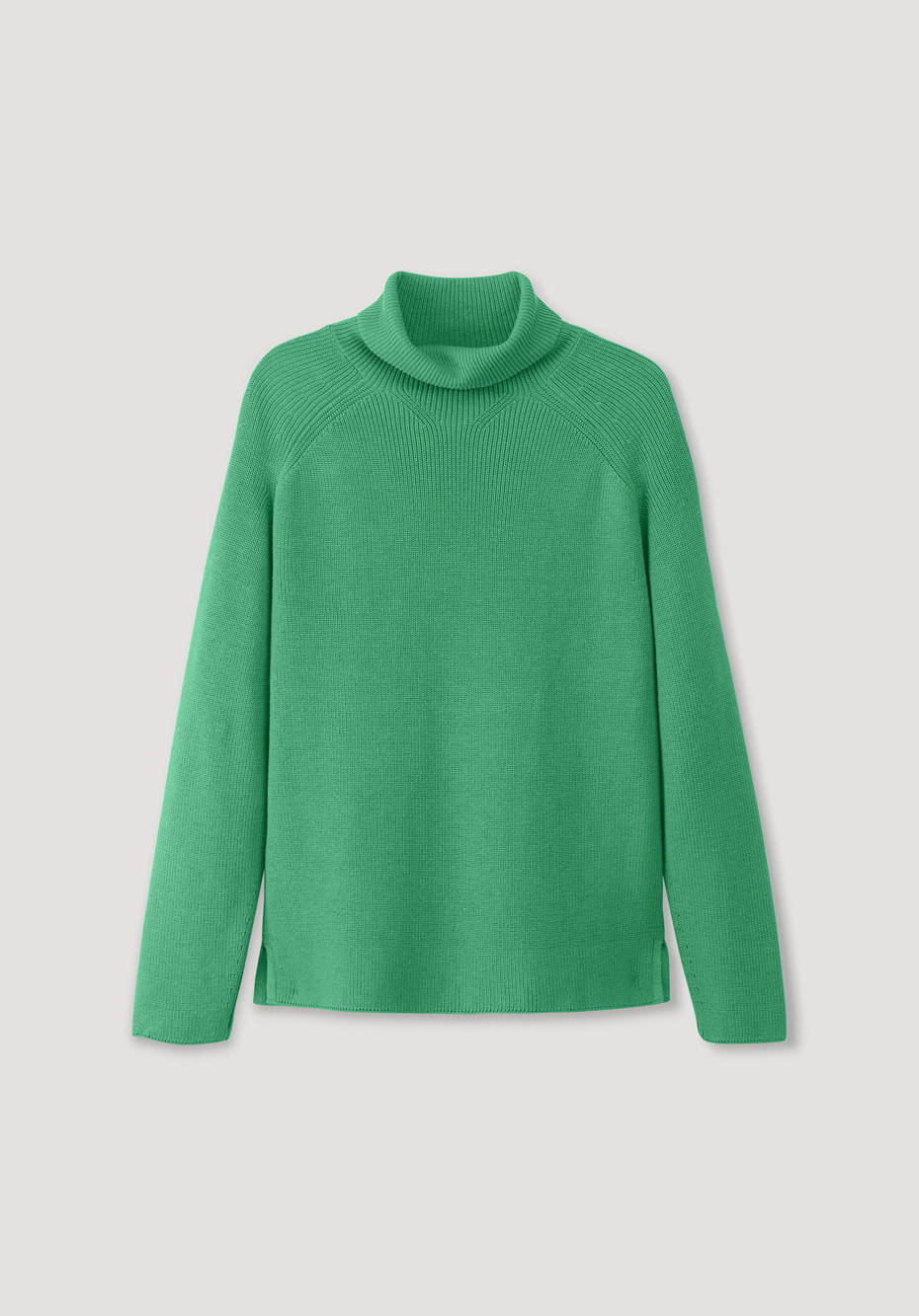 Rollkragenpullover aus reiner Bio-Baumwolle