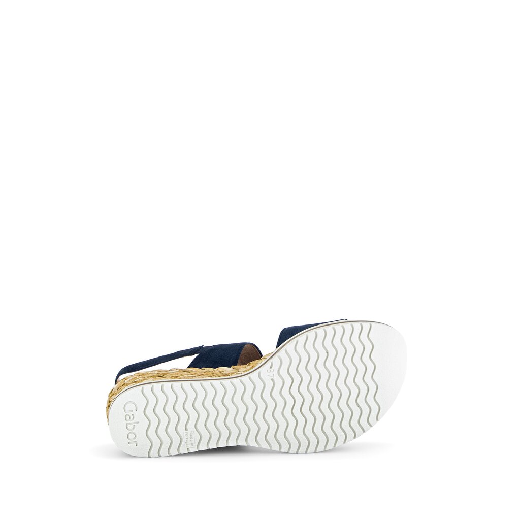 Gabor comfort Keilsandalette blau
