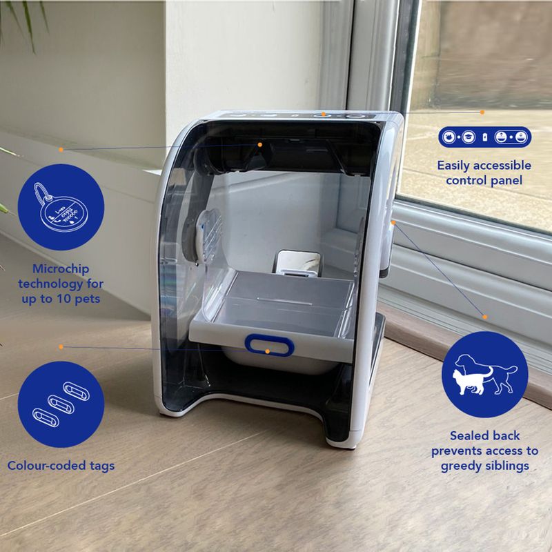 Closer Pets MiBowl Mikrochip Futterautomat