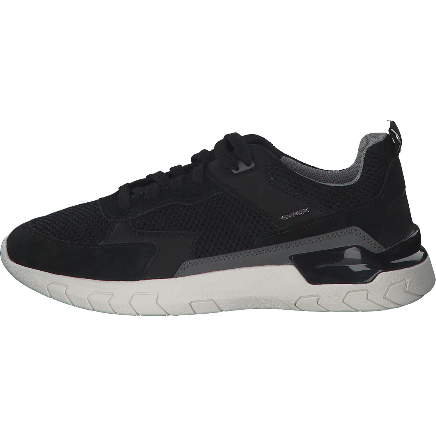 Geox U158ZC, Sneakers Low, Herren, Schwarz (Black)