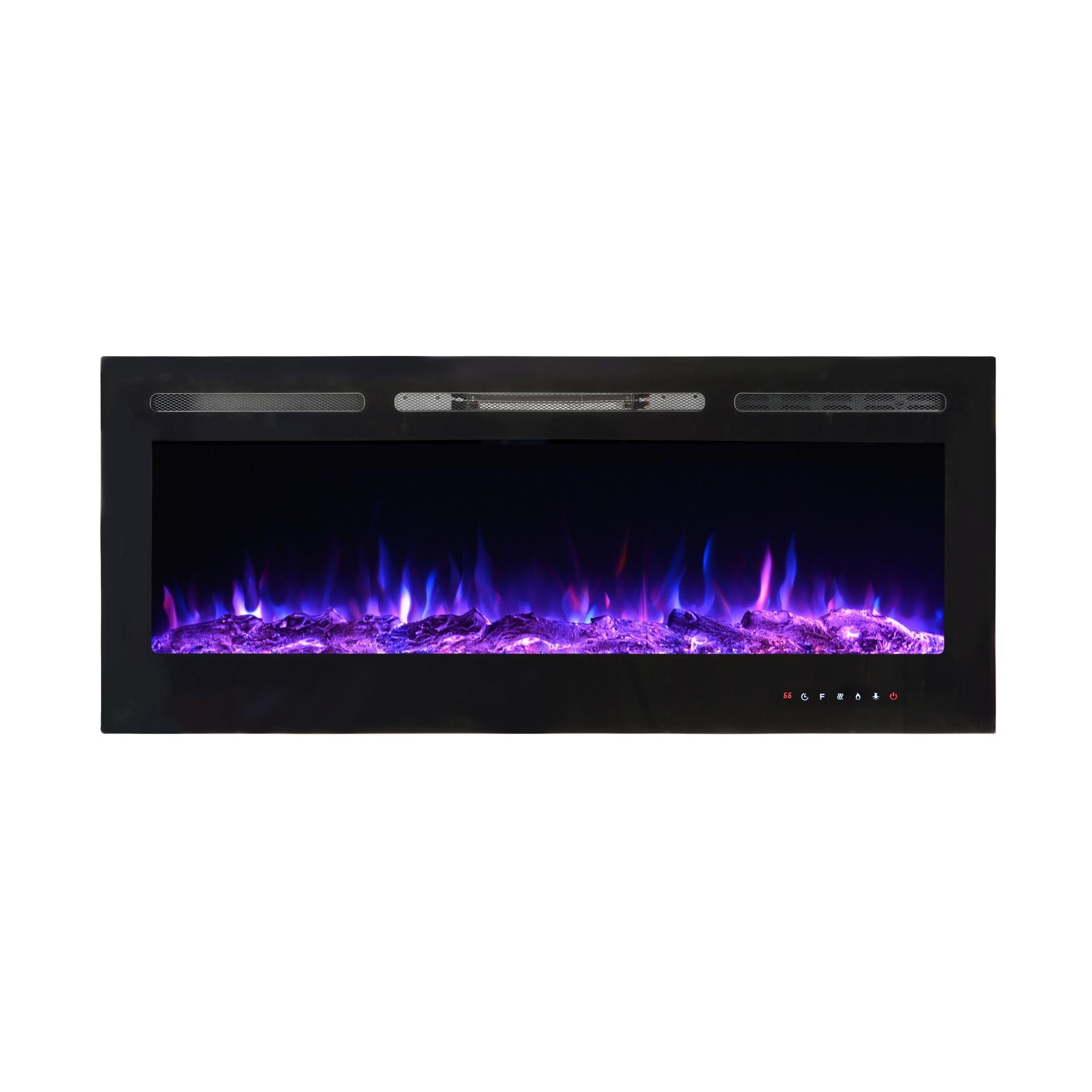 El Fuego Elektrokamin Elektrokamin Wandkamin Einbaukamin El Fuego, ohne Heizung nutzbar