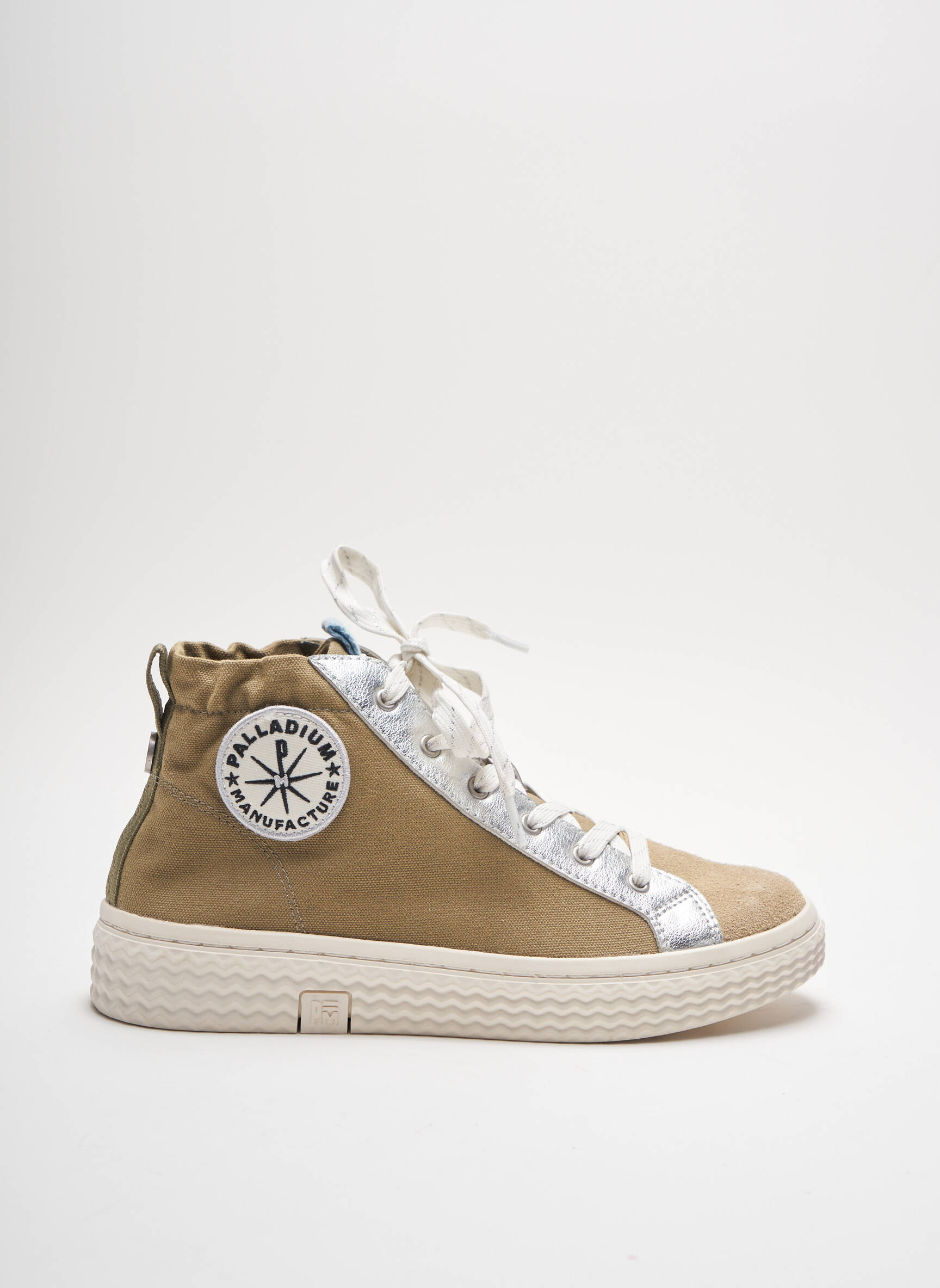 Palladium Baskets Femme couleur vert