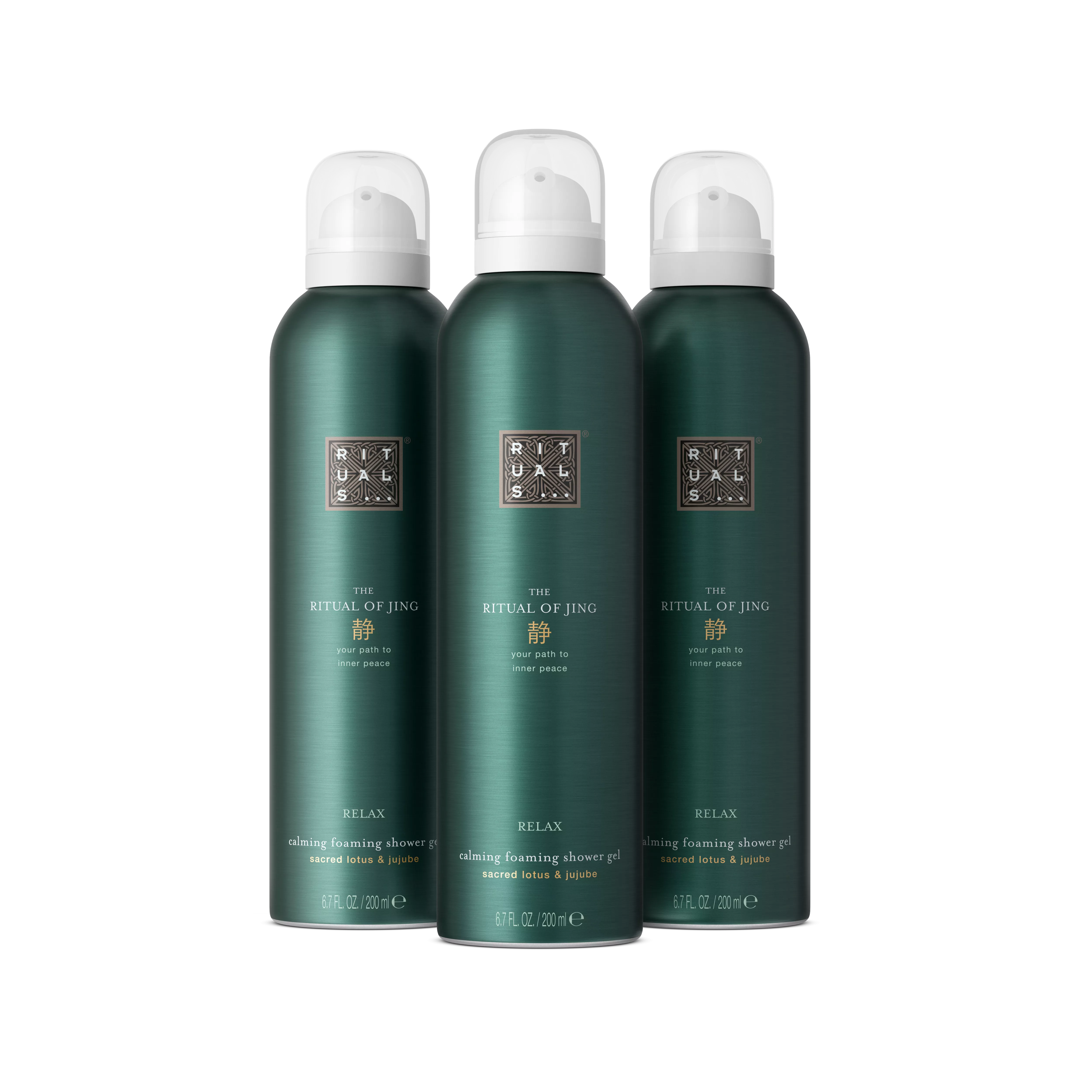 The Ritual of JingShower Foam Value Pack