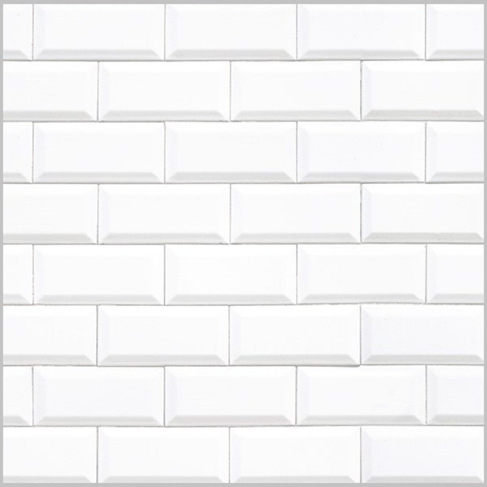 Rodnik Küchenrückwand Geflieste Wand, hochwertig, robust, mit UV- Direktdruck, für alle Räume geeignet