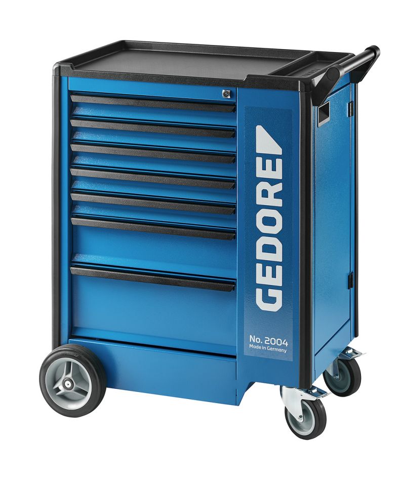 Cărucior de scule Gedore 2827360 2004 0511 E cu încuietoare individuală pentru sertare