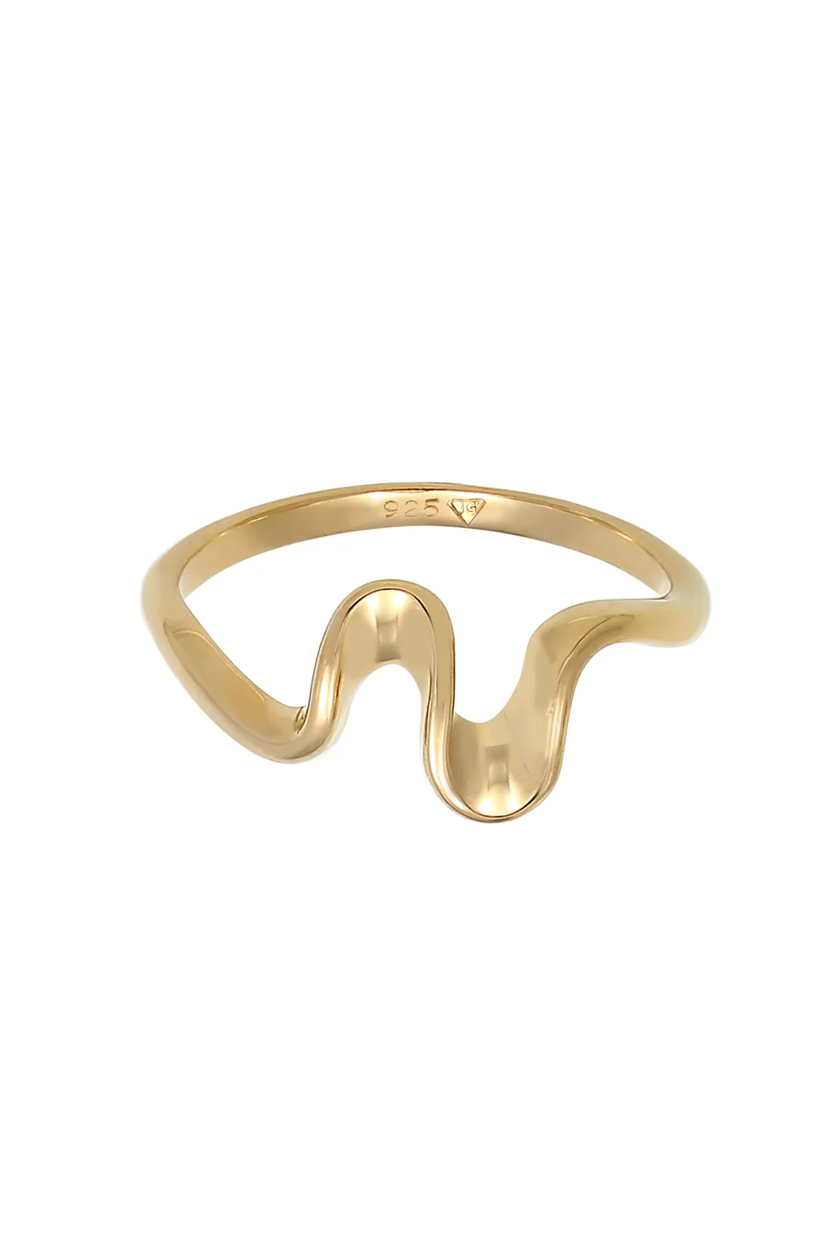 ELLI  Ring Wellen Wave Strand Maritim 925 Sterling Silber