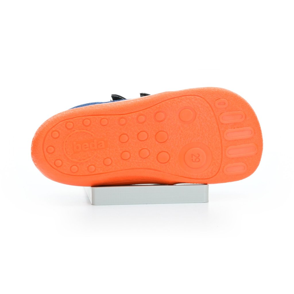 Beda Blue Mandarine Barfußsneakers (BF 0001/STW/W)