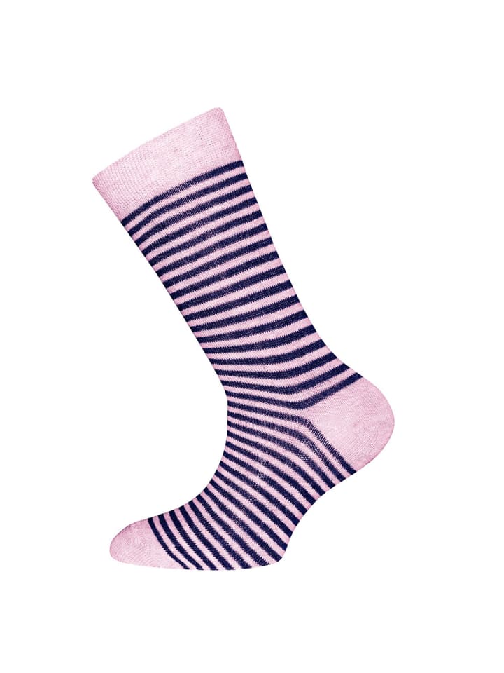 ewers 6er-Set Socken 6er Pack Punkte/Ringel in hell wildrose - tinte günstig kaufen
