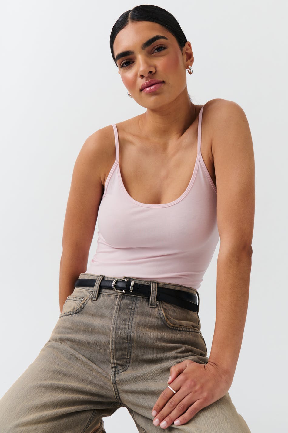 Basic strap singlet