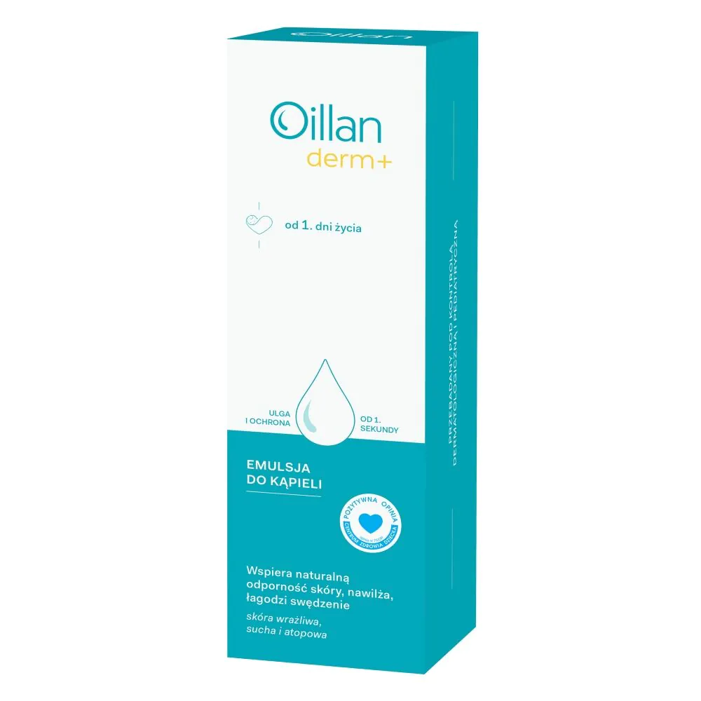 Λιπαντικό γαλάκτωμα μπάνιου Oillan Derm+