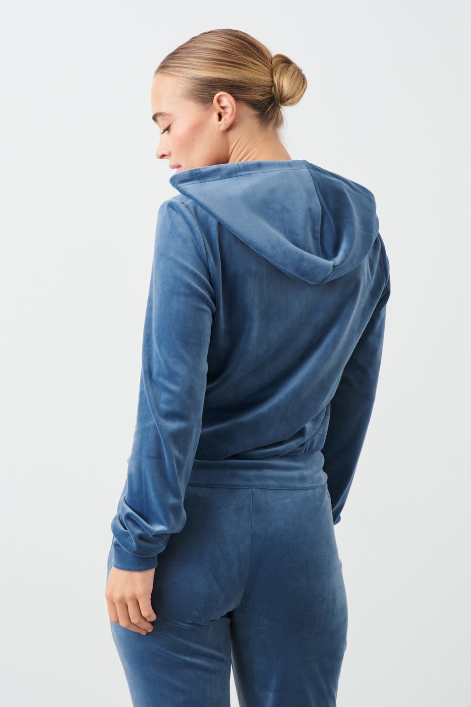 Velour hoodie