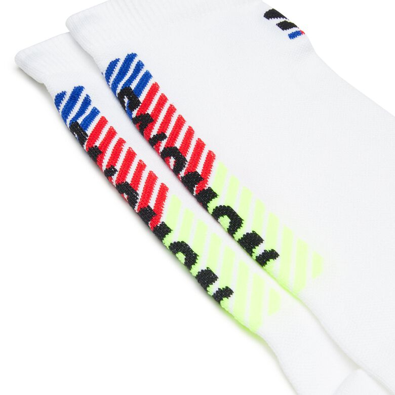 Salomon Pulse Race Flag Crew white/fiery red/safety yellow